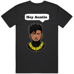 Killmonger Hey Auntie Black Panther Unisex T Shirt Killmonger Hey Auntie Black Panther Unisex T Shirt