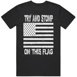 Try And Stomp Black Unisex T Shirt Try And Stomp Black Unisex T Shirt