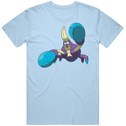 Crabrawler Pokemon Pig In Unisex T Shirt Crabrawler Pokemon Pig In Unisex T Shirt