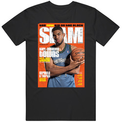 Slam Magazine Issue 202 Karl-anthony Towns Popular Basketball Magazine Grunge Look Unisex T Shirt Slam Magazine Issue 202 Karl-anthony Towns Popular Basketball Magazine Grunge Look Unisex T Shirt