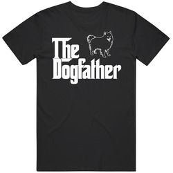Miniature American Eskimo Dog Custom Dog Breed The Dogfather Black Unisex T Shirt Miniature American Eskimo Dog Custom Dog Breed The Dogfather Black Unisex T Shirt