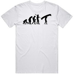 The Evolution Of Canoeing Portage Fun Sports Unisex T Shirt The Evolution Of Canoeing Portage Fun Sports Unisex T Shirt