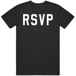 Rsvp Unisex T Shirt Rsvp Unisex T Shirt