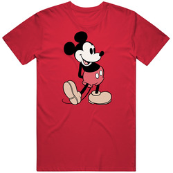 Irw Mickey Disney T Men (red) Unisex T Shirt Irw Mickey Disney T Men (red) Unisex T Shirt