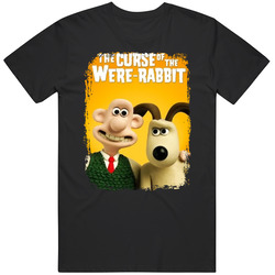 Wallace And Gromit The Curse Of The Were Rabbit Scary Kids Movie Halloween Unisex T Shirt Wallace And Gromit The Curse Of The Were Rabbit Scary Kids Movie Halloween Unisex T Shirt
