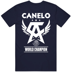 Canelo World Champion 2 Navy Unisex T Shirt Canelo World Champion 2 Navy Unisex T Shirt