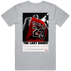 The Last Dance Tv Show Poster Michael Jordan Unisex T Shirt The Last Dance Tv Show Poster Michael Jordan Unisex T Shirt