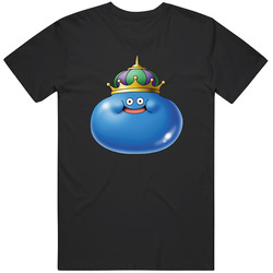 Dragon Quest King Slime Video Game Black Unisex T Shirt Dragon Quest King Slime Video Game Black Unisex T Shirt