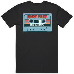Riot Fest Chicago 2017 Mixtape 240817 Unisex T Shirt Riot Fest Chicago 2017 Mixtape 240817 Unisex T Shirt