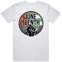 Americana Juneteenth 1865 Celebrate Freedom Circle Unisex T Shirt Americana Juneteenth 1865 Celebrate Freedom Circle Unisex T Shirt