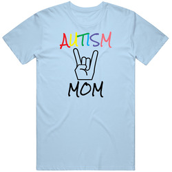 Autism Mom - Blue Unisex T Shirt Autism Mom - Blue Unisex T Shirt