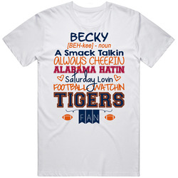 Becky Smack Talkin Tigers Unisex T Shirt Becky Smack Talkin Tigers Unisex T Shirt