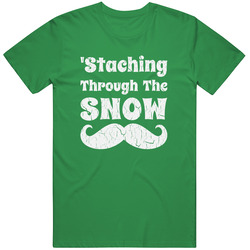 Vintage Staching Through The Snow Ugly Christmas Sweater Unisex T Shirt Vintage Staching Through The Snow Ugly Christmas Sweater Unisex T Shirt