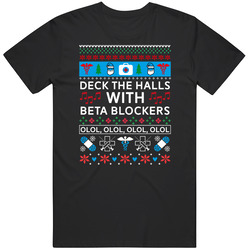 Beta Blockers - Nurse Ugly Christmas Sweater Unisex T Shirt Beta Blockers - Nurse Ugly Christmas Sweater Unisex T Shirt