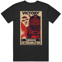 Doctor Who - Exterminate Dalek 3 Unisex T Shirt