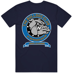 The Bulldog Club Blue Two Unisex T Shirt The Bulldog Club Blue Two Unisex T Shirt