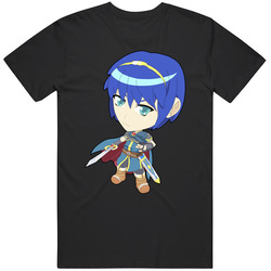 Super Smash Bros. - Fire Emblem - Marth - Cute  Black Unisex T Shirt