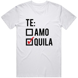 Tequila/mo White Unisex T Shirt Tequila/mo White Unisex T Shirt