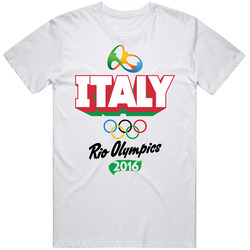 Italy Rio 2016 Summer Olympic Games Sports Fan Unisex T Shirt Italy Rio 2016 Summer Olympic Games Sports Fan Unisex T Shirt