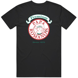 Papa Romano's Pizza Logo Unisex T Shirt Papa Romano's Pizza Logo Unisex T Shirt