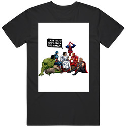 And That's How I Saved The World Jesus - Black Unisex T Shirt