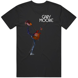 Gary Moore With Guitar Rock Unisex T Shirt Gary Moore With Guitar Rock Unisex T Shirt