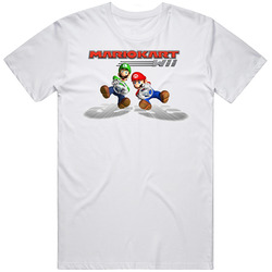 Mario Kart Wii Nintendo Boys Unisex T Shirt Mario Kart Wii Nintendo Boys Unisex T Shirt