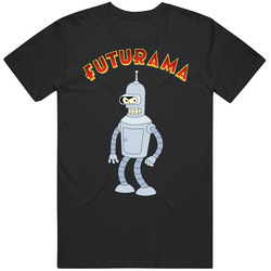 Futurama - Bender 2 Unisex T Shirt Futurama - Bender 2 Unisex T Shirt