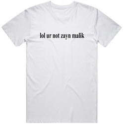 Gigi Hadid Style Lol Ur Not Zayn Malik Unisex T Shirt Gigi Hadid Style Lol Ur Not Zayn Malik Unisex T Shirt
