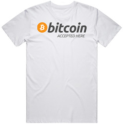 Bitcoin Accepted Here Funny Cryptocurrency Crypto Unisex T Shirt Bitcoin Accepted Here Funny Cryptocurrency Crypto Unisex T Shirt