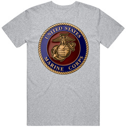 United States Marine Corps Logo 4 Unisex T Shirt United States Marine Corps Logo 4 Unisex T Shirt