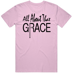 All About T Grace Black Unisex T Shirt All About T Grace Black Unisex T Shirt