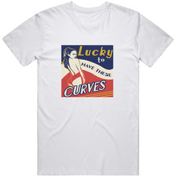 JLO Lucky to Have These Curves Unisex T Shirt JLO Lucky to Have These Curves Unisex T Shirt