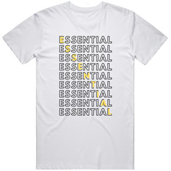 Essential Worker Repeating Text Coffee Mug Unisex T Shirt Essential Worker Repeating Text Coffee Mug Unisex T Shirt