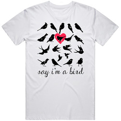 Say Im A Bird Cute Notebook Movie Inspired Unisex T Shirt Say Im A Bird Cute Notebook Movie Inspired Unisex T Shirt