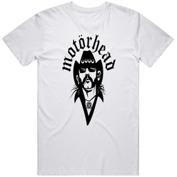 Lemmy Tribute Tee Rip - Motorhead Bad Ass Tee Unisex T Shirt Lemmy Tribute Tee Rip - Motorhead Bad Ass Tee Unisex T Shirt