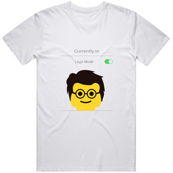 Currently In Lego Mode Unisex T Shirt Currently In Lego Mode Unisex T Shirt