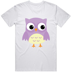 Lilac Owl Unisex T Shirt Lilac Owl Unisex T Shirt