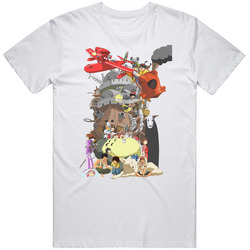 Studio Ghibli Characters Unisex T Shirt Studio Ghibli Characters Unisex T Shirt