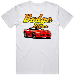 Red 2002 Dodge Viper Vintage Retro Cool Car Unisex T Shirt Red 2002 Dodge Viper Vintage Retro Cool Car Unisex T Shirt