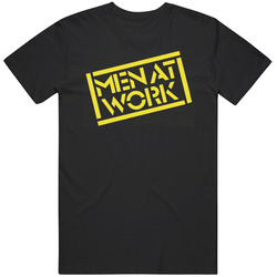 A Men At Work Band Lo15638 Unisex T Shirt A Men At Work Band Lo15638 Unisex T Shirt
