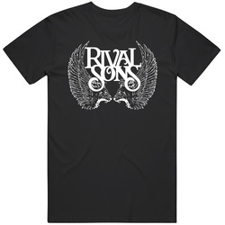 T-Shirt Rival Sons Rock Music Insignia Hires Womens Ladies Black Tee Sz S To 2XL Unisex T Shirt T-Shirt Rival Sons Rock Music Insignia Hires Womens Ladies Black Tee Sz S To 2XL Unisex T Shirt