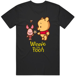 Winnie The Pooh And Piglet Unisex T Shirt Winnie The Pooh And Piglet Unisex T Shirt