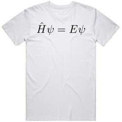 Time-independent Schrodinger Equation Physics Unisex T Shirt Time-independent Schrodinger Equation Physics Unisex T Shirt