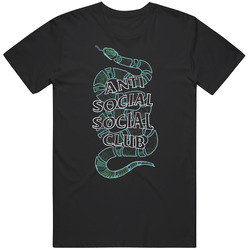 Anti Social Social Club Snake Quarantine Self Isolation Stay Home Unisex T Shirt Anti Social Social Club Snake Quarantine Self Isolation Stay Home Unisex T Shirt