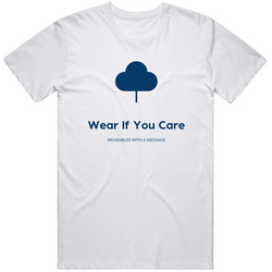 Wear If You Care Logo - 3 Lines Unisex T Shirt Wear If You Care Logo - 3 Lines Unisex T Shirt