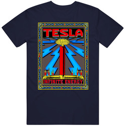 Tesla Infinite Energy Unisex T Shirt Tesla Infinite Energy Unisex T Shirt