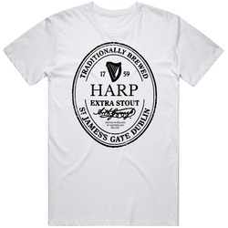 Harp Irish Beer Label Unisex T Shirt