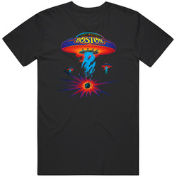 T-Shirt Boston Classic Spaceship Rock Band Womens Ladies Tee Size S-2XL Unisex T Shirt T-Shirt Boston Classic Spaceship Rock Band Womens Ladies Tee Size S-2XL Unisex T Shirt