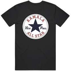 Kamala Harris Vice President All Star Converse Logo Parody Unisex T Shirt Kamala Harris Vice President All Star Converse Logo Parody Unisex T Shirt